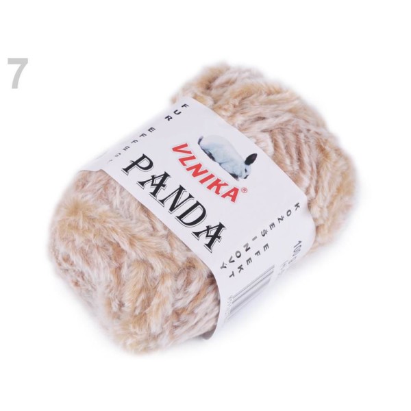 1pc 7 (154) Darkbeige Strié de Fil à Tricoter Panda 100g, Tricot, Crochet, Broderie, Mercerie, - Photo n°1