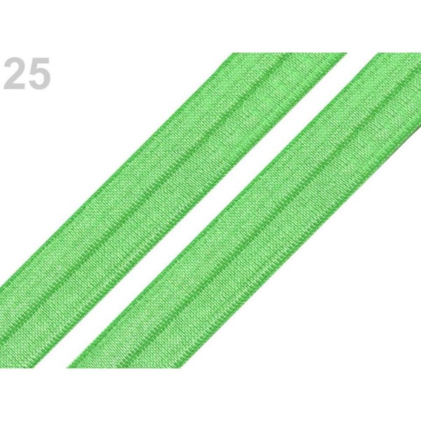 5m 25 Lig. Pastelgreen Rabattre Sur l'Élastique de Garniture Largeur 18mm, Et le Bord, Tricot, Merce - Photo n°1