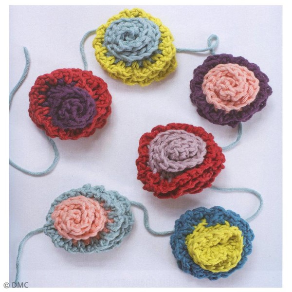Livre crochet DMC - Déco & Rangement - 25 idées à tricoter ou crocheter - Photo n°6