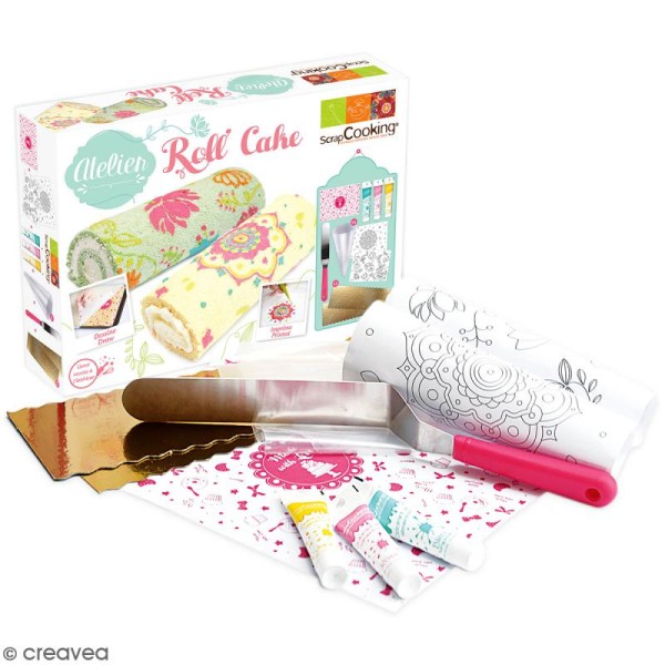 Coffret Atelier Roll Cake ScrapCooking - Photo n°2