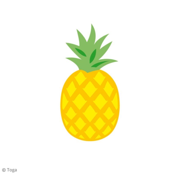 Die D'COS Ananas - 4,8 x 2,4 cm - Photo n°2