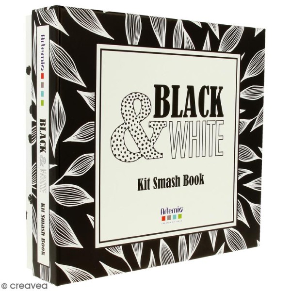 Kit Smash Book Black & White - Photo n°1