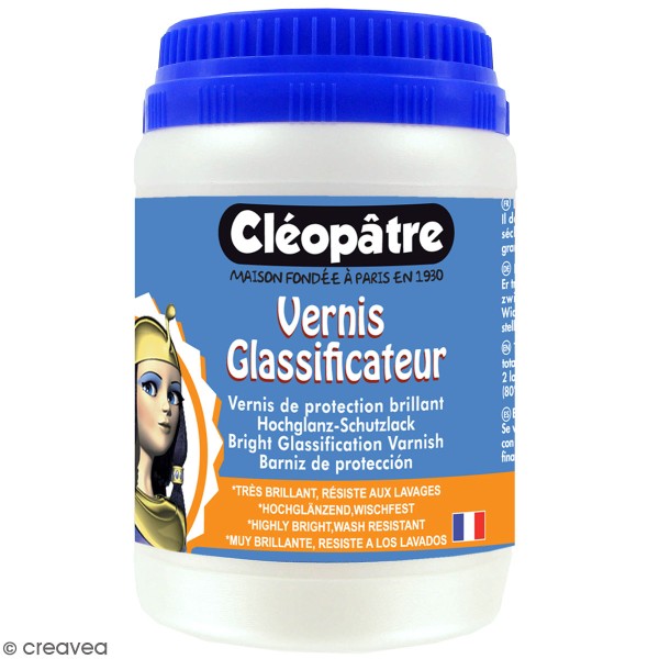 Vernis Cléopâtre Glassificateur Protecteur 250 g - Photo n°1