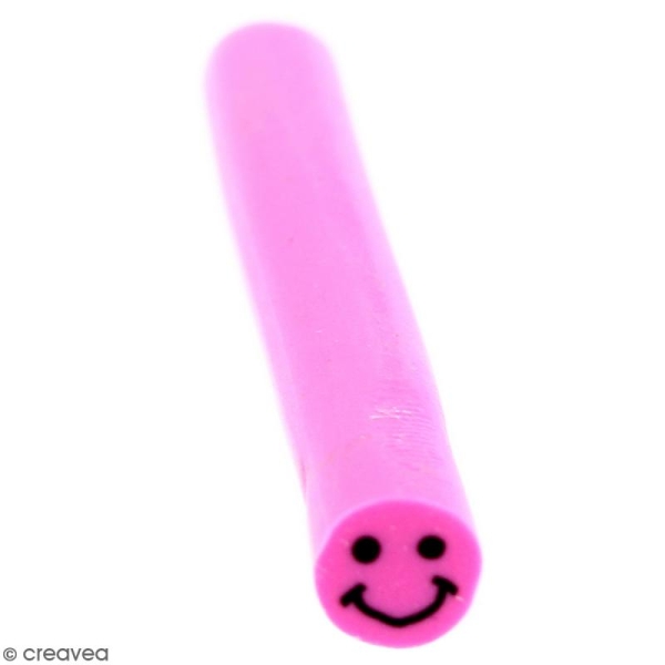 Cane fimo - Smiley - 50 mm - Photo n°1