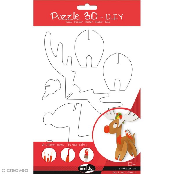 Puzzle 3D Rennes - 6 pièces - Photo n°2