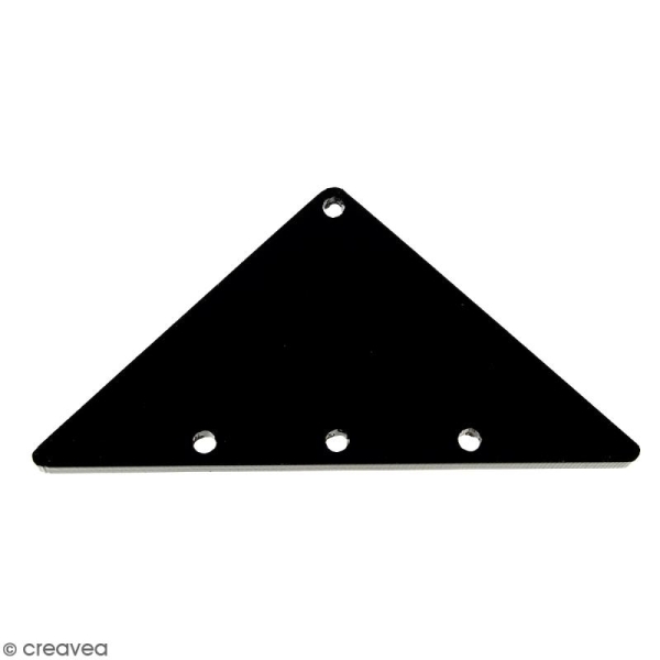 Intercalaire Triangulaire Noir - 50 x 25 mm - Photo n°1