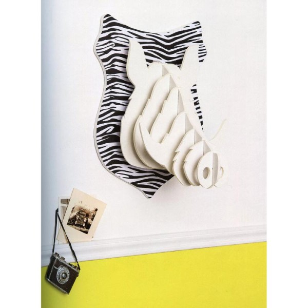 Livre Trophées - 20 projets pour habiller vos murs - Justine Gaillard - Photo n°4