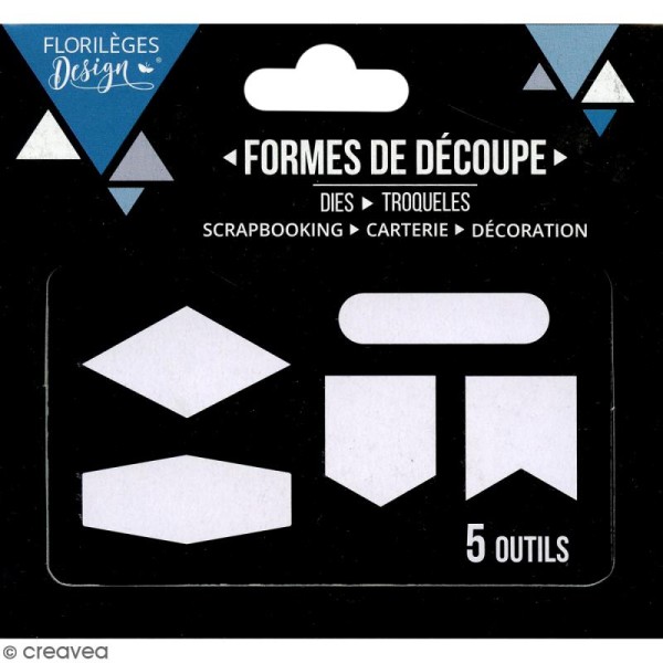 Die Florilèges Design - Cinq formes - 5 pcs - Photo n°3