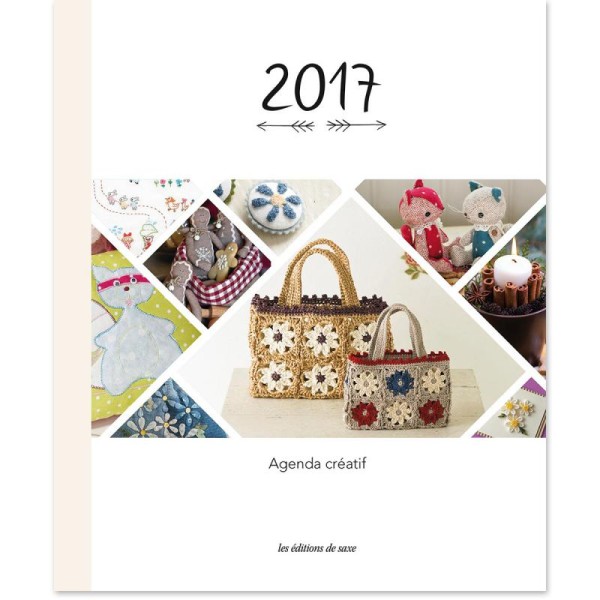 Agenda créatif 2017 - 30 techniques créatives - 228 pages - Photo n°1