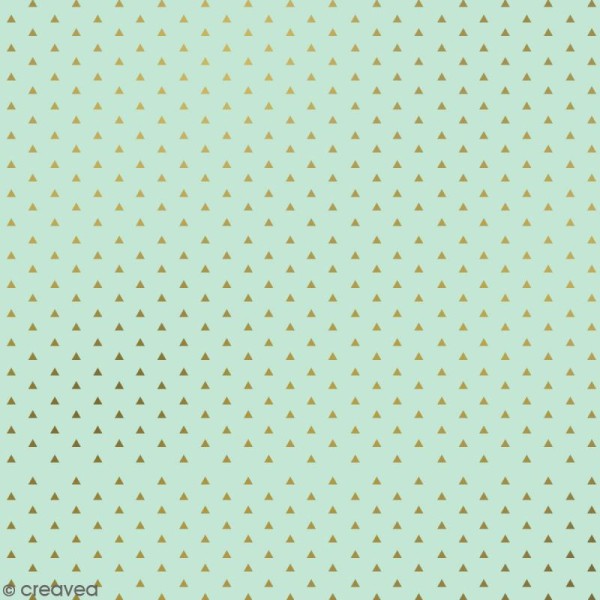 Serviettes en papier - Confettis Dorés - Serviettes Vertes et bleues - 20 pcs - Photo n°2