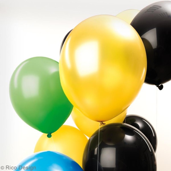 Ballons de baudruche imprimés Rico Design YEY - Pirate - 30 cm - 12 pcs - Photo n°2