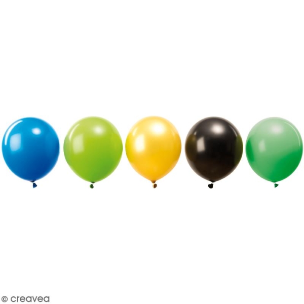 Ballons de baudruche imprimés Rico Design YEY - Pirate - 30 cm - 12 pcs - Photo n°1