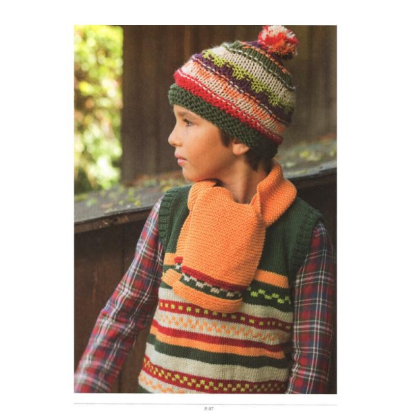 Catalogue tricot DMC - Woolly Enfant - 20 modèles pour enfants - Photo n°4