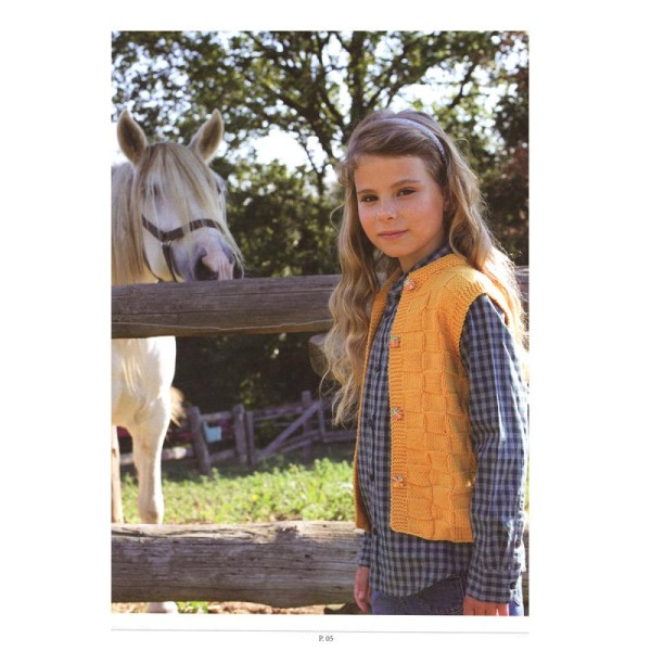 Catalogue tricot DMC - Woolly Enfant - 20 modèles pour enfants - Photo n°5
