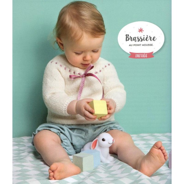 Livre Layette Vintage - 25 modèles pour bébé à tricoter - De 0 à 18 mois - Photo n°6
