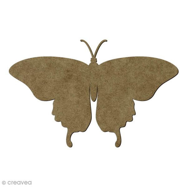 Papillon en bois - 15 x 9,5 cm - Photo n°1