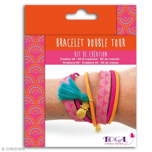 Kit création de Bracelet Toga - Bollywood - Photo n°1