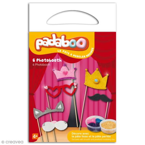 Kit de pâte à modeler Padaboo - Photobooth - Photo n°1