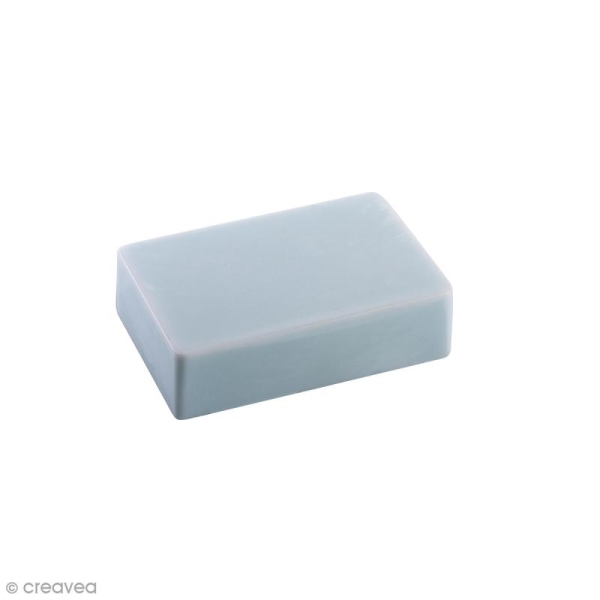 Moule pour savon et béton - Bloc rectangulaire 13 x 8,5 cm - Photo n°1