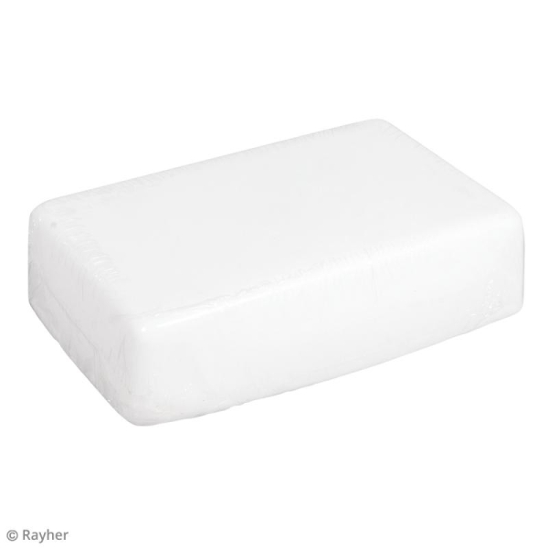 Bloc de savon créatif - Blanc opaque - 600 g - Photo n°2