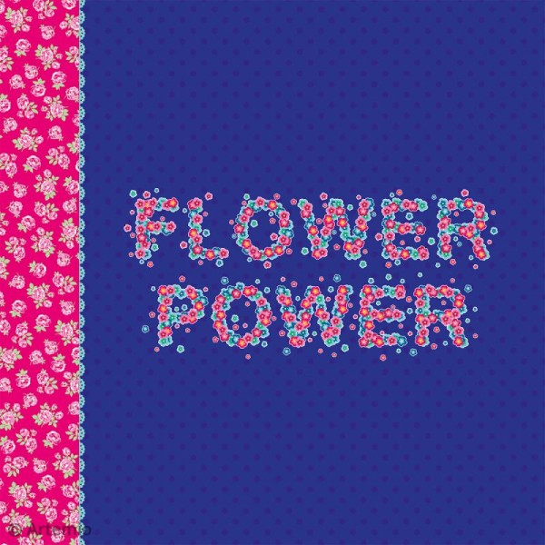 Kit Smash Book Flower Power - Photo n°3