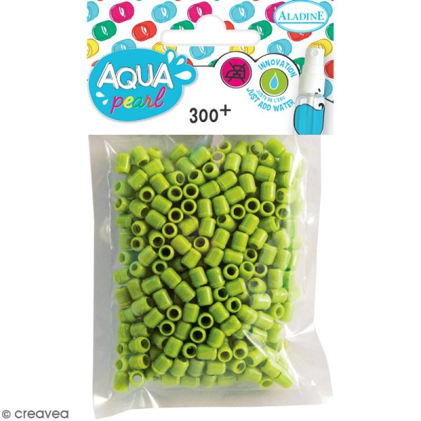 Recharge Aqua Pearl - Vert clair - 300 pcs - Photo n°1