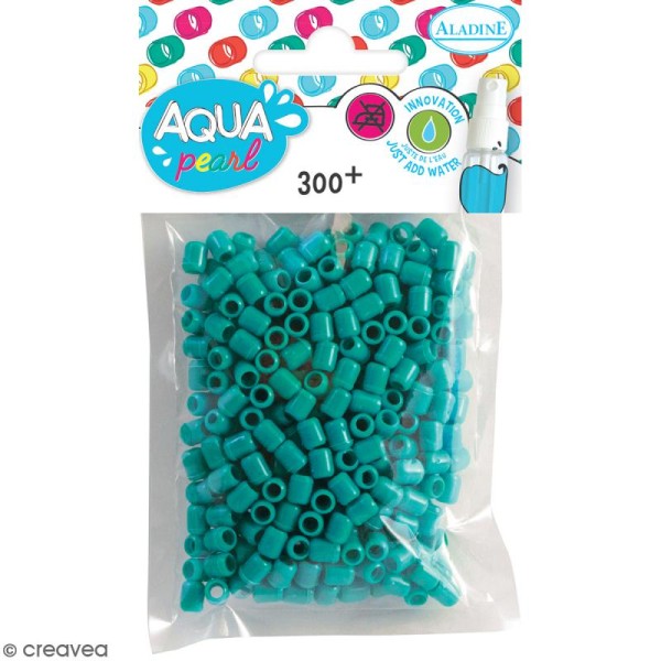 Recharge Aqua Pearl - Bleu turquoise - 300 pcs - Photo n°1