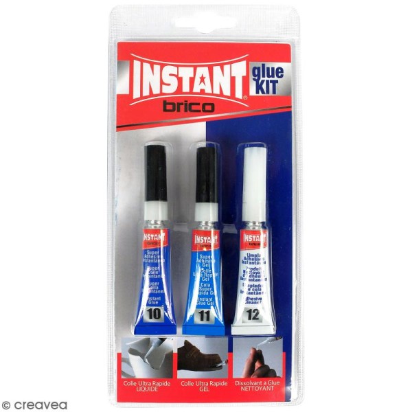 Glue Kit Instant brico - 3 pcs - Photo n°1