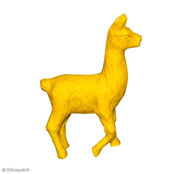 Figurine Lama à décorer - 15,5 x 10,5 cm - Photo n°2