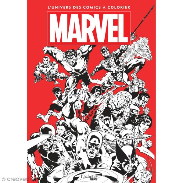 Livre de coloriage Marvel - 36 x 25 cm - 112 pages - Photo n°1