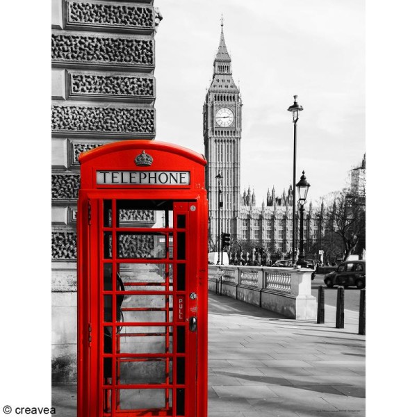 Image 3D Divers - Londres - 30 x 40 cm - Photo n°1