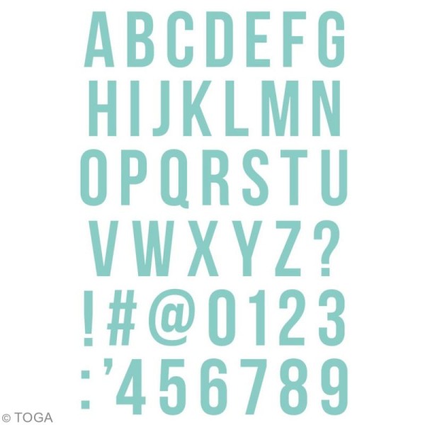 Dies Toga Cut It All - Alphabet Majuscule -  42 dies - Photo n°2