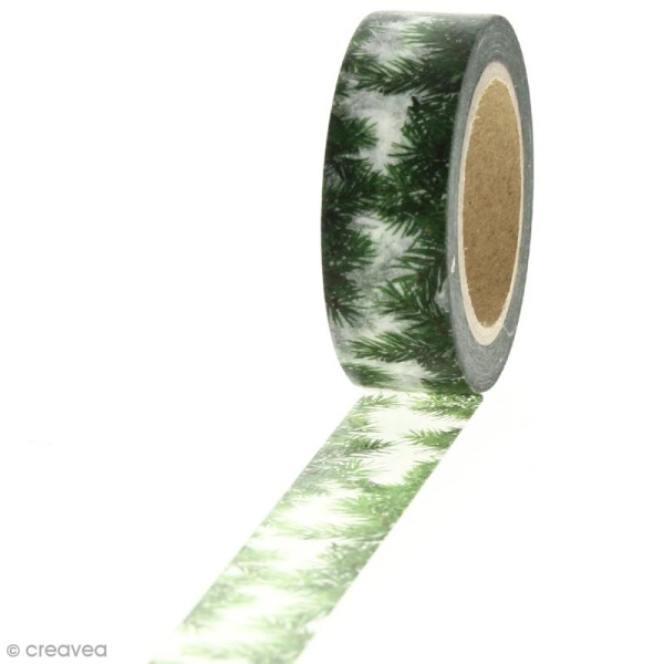 Masking tape - Jungle - 1,5 cm x 10 m - Photo n°1