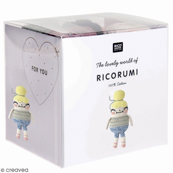 Kit crochet Ricorumi - Copine rigolote - Photo n°1