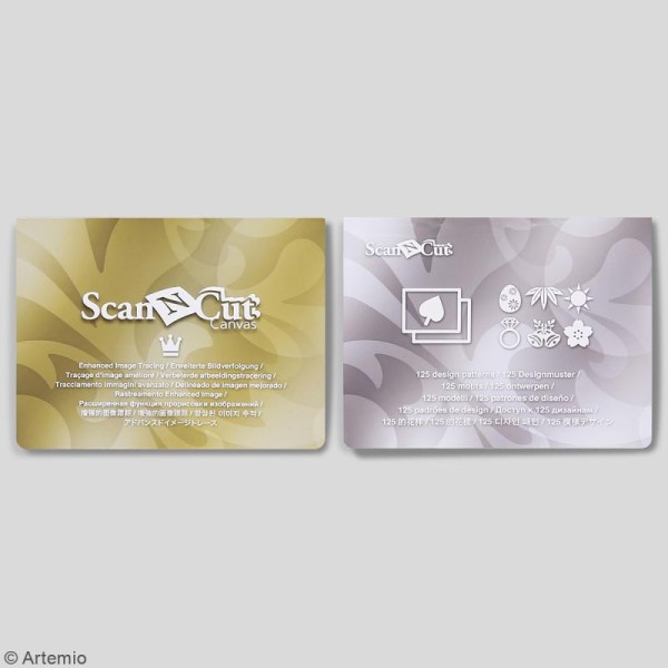 Accessoire Scan'n'Cut Canvas - Pack Premium 1 - 125 motifs - Photo n°5