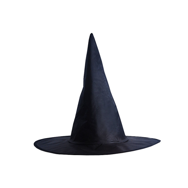 Chapeau de sorcière noir - Photo n°1