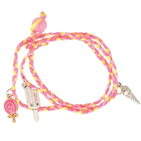 Kit bracelets Lollipop pink - Artemio - 3 pcs - Photo n°3