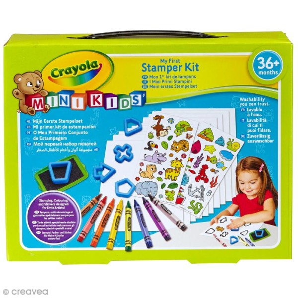 Mon premier coffret de tampons Crayola Mini Kids