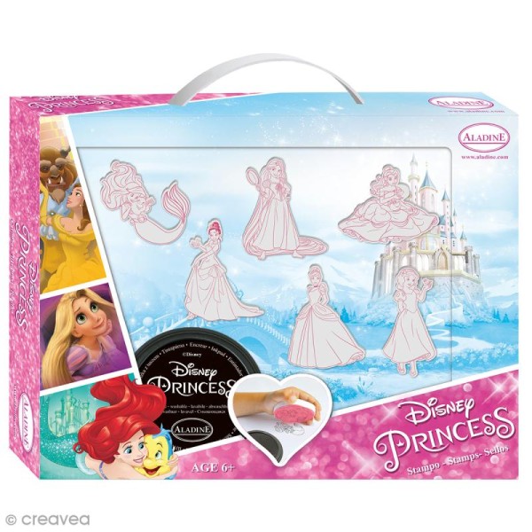 Kit Tampon Disney Enfant - Princesses Disney - 6 pcs - Photo n°1