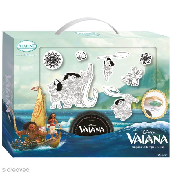 Kit Tampon Disney Enfant - Vaiana - 6 pcs - Photo n°1