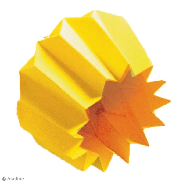 Kit Origami - Guirlande lumineuse romantique - Rose, Grise, Jaune - Photo n°4