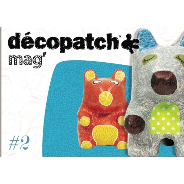 Decopatch Mag N° 2 - Animaux rigolos - Photo n°1