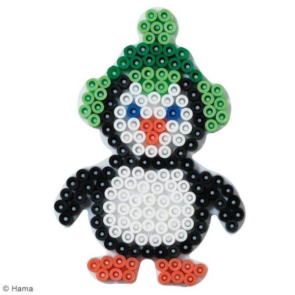 Plaque Support pour Perles Hama  Midi - Pingouin - 1 pce - Photo n°2