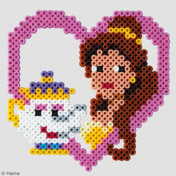 Kit Perles Hama  Midi - Princesse Disney - 1100 perles - Photo n°2
