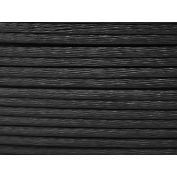 10 Mètres de Nylon Tressé Noir 1 mm - Photo n°1