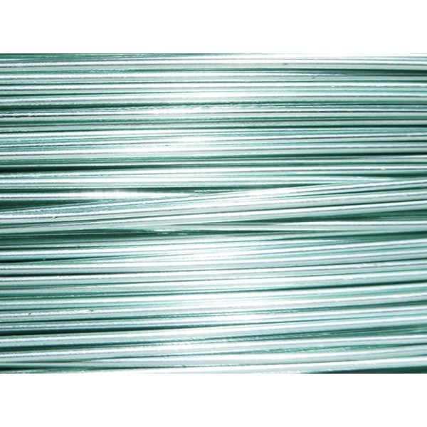 10 Mètres fil aluminium bleu clair 1mm Oasis ® - Photo n°1