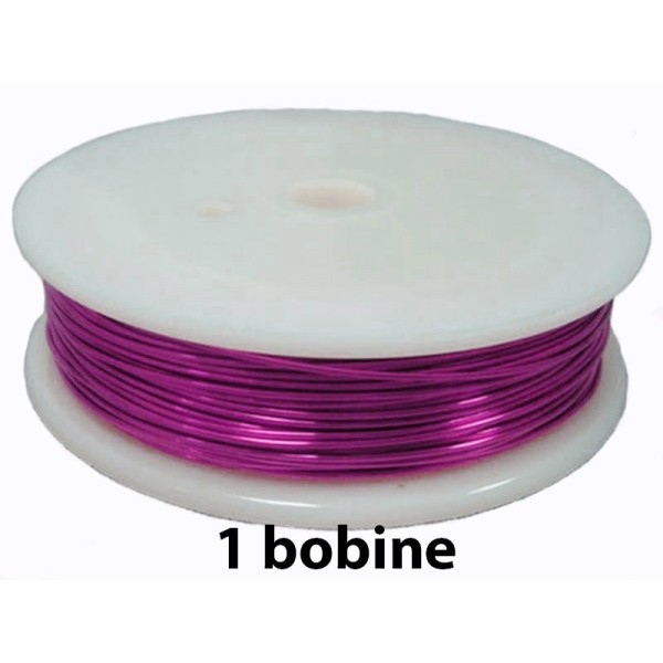 1 bobine Lilas 0.6 mm - Photo n°1