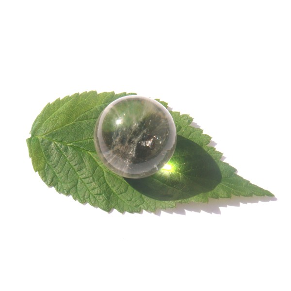 Cristal de Roche : mini sphère 2,9 CM de diamètre - Photo n°1