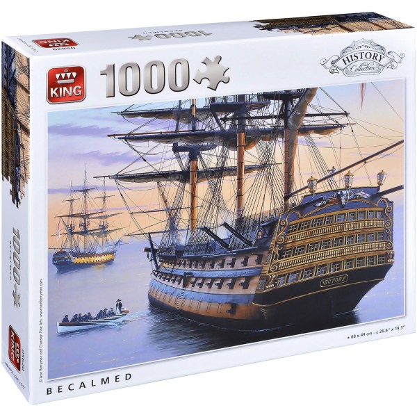 Puzzle 1000 Becalmed - Photo n°1