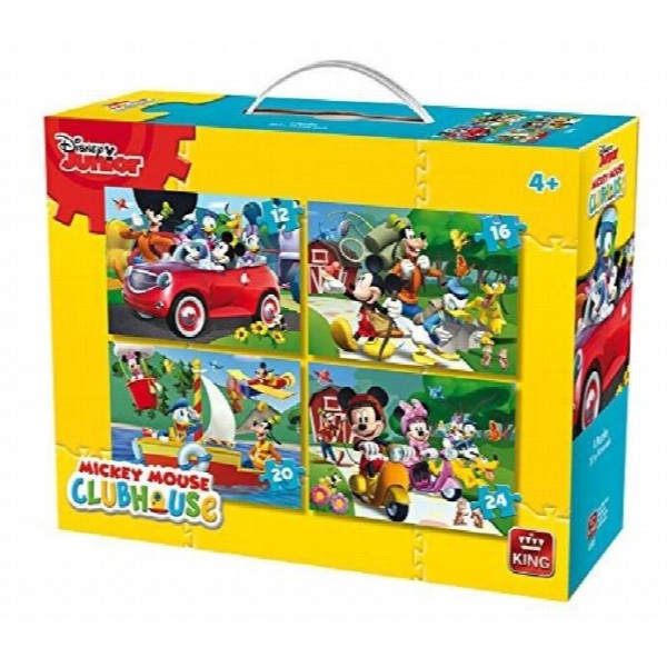 Puzzle 4 en 1 - Mickey Mouse - Photo n°1